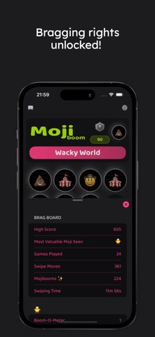 Mojiboom screenshot