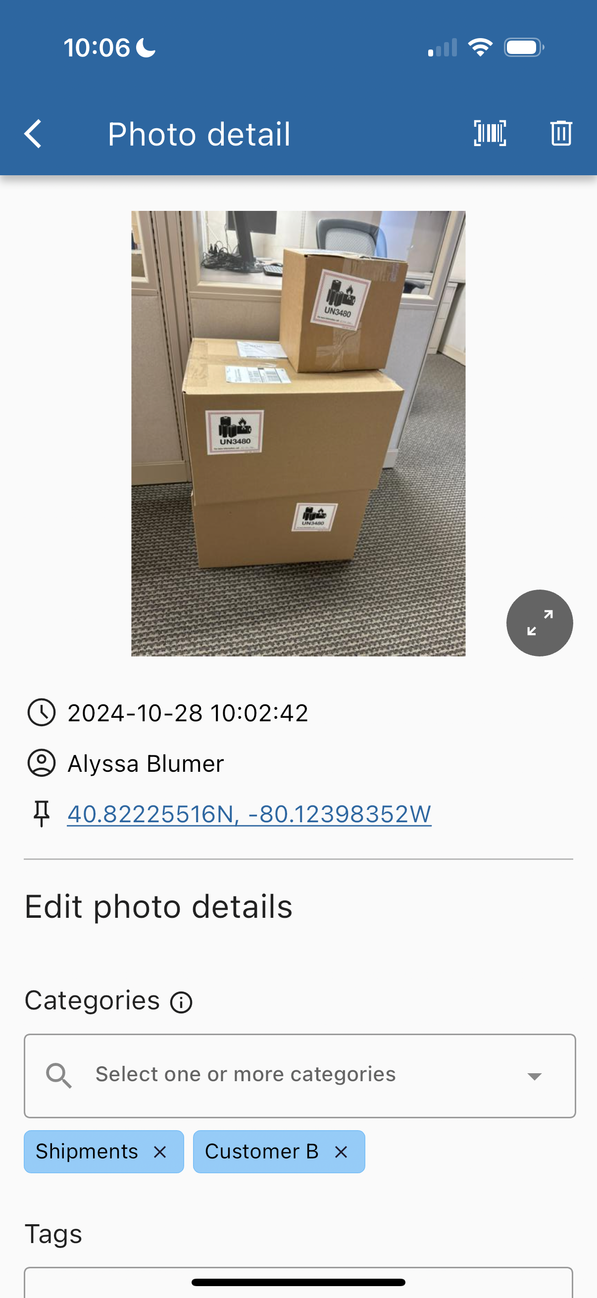 PhotoTag - SDG Systems
