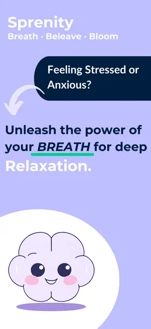Sprenity: 4-7-8 Breathing screenshot 1