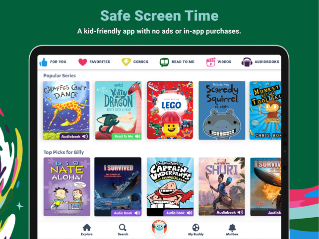 ‎Epic - Kids' Books & Reading Screenshot