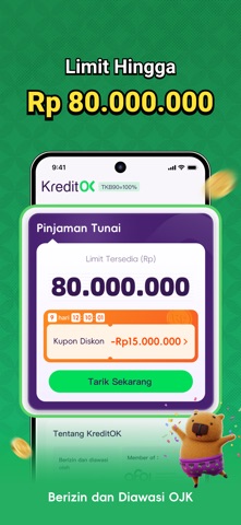 KreditOK-Pinjaman Uang Online iPhone screenshot 2