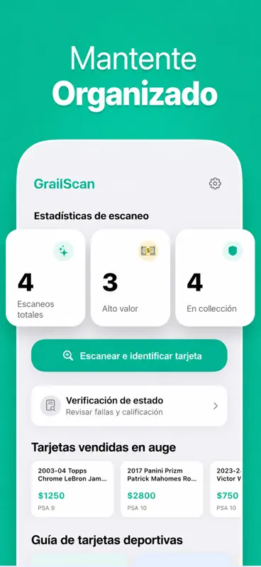 Cartas Deportivas: GrailScan screenshot 3 of 5