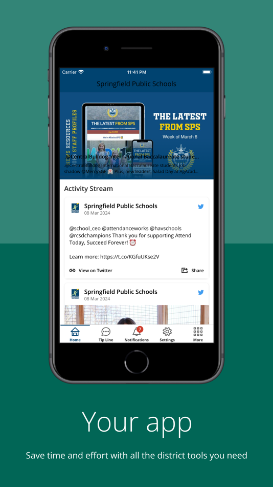 #1. Springfield Public Schools (iOS) 由: SPRINGFIELD SCHOOL DISTRICT R12