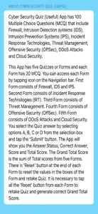 Cyber Security Quiz (Useful) screenshot #2 for iPhone