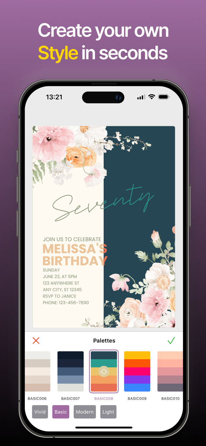 Invitation Maker Event Cards