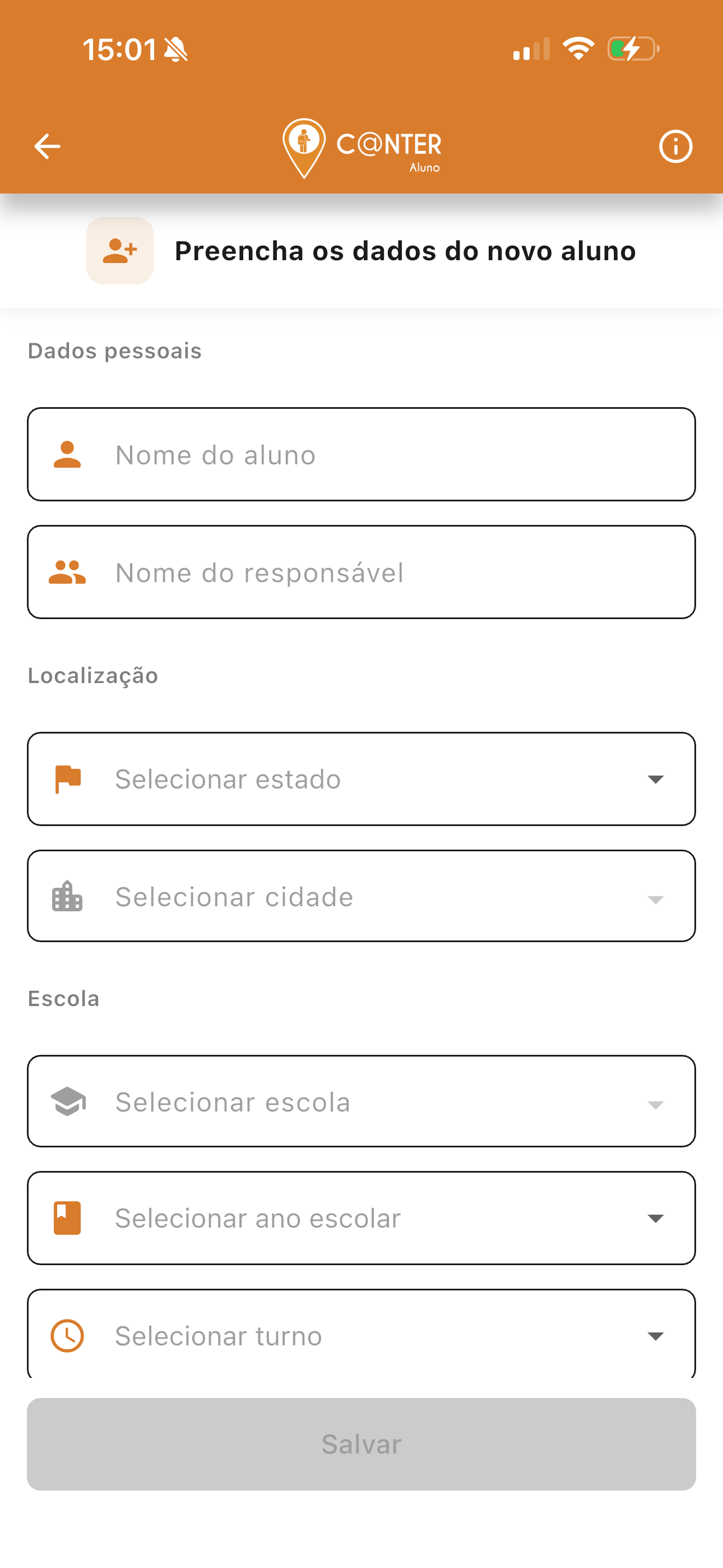 CANTER Aluno screenshot 3