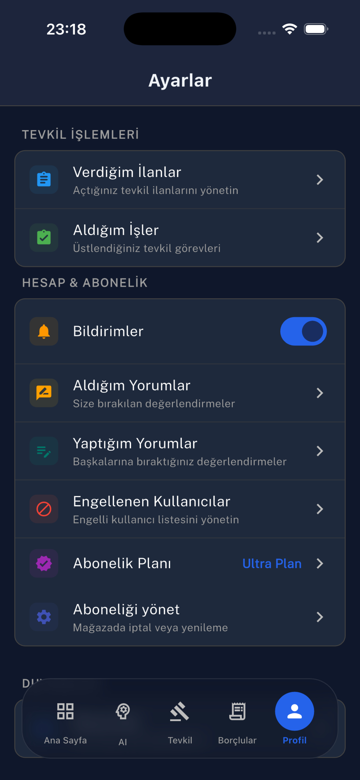 HukukTech Ai : Tevkil