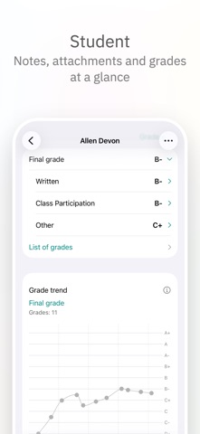 Bunt - Gradebook for Teachers screenshot
