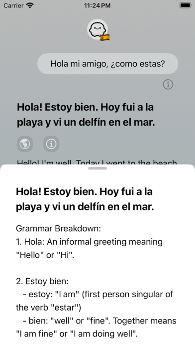 Tomo: Language Practice Screenshot