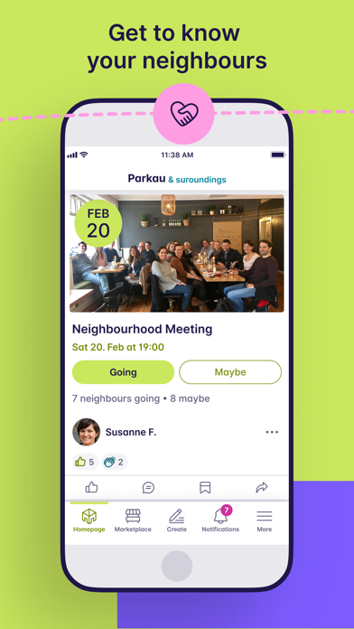Screenshot 3 of nebenan.de App