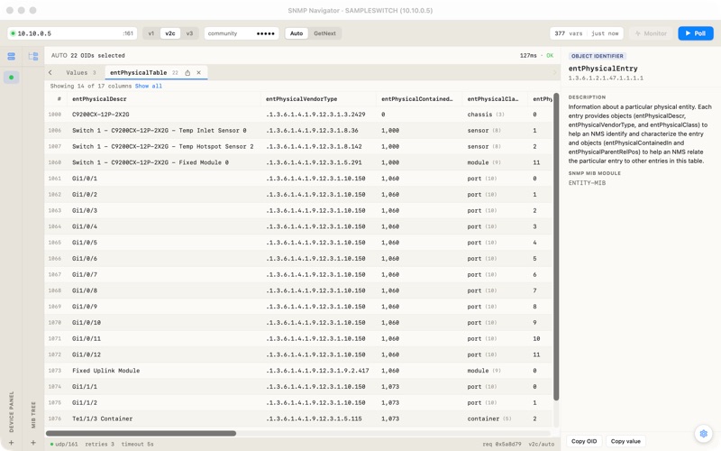 SNMP Navigator screenshot