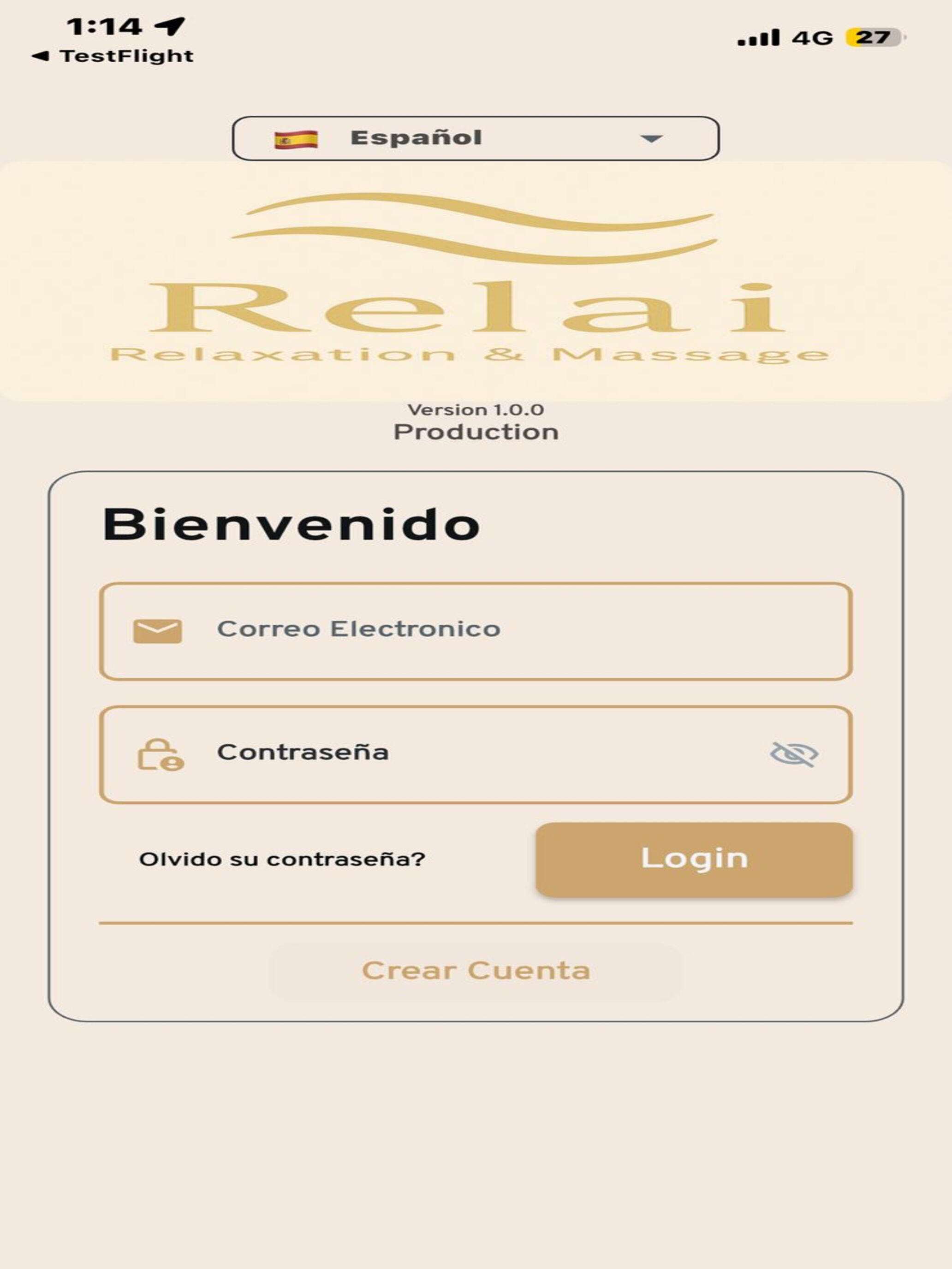 Relai para masajistas