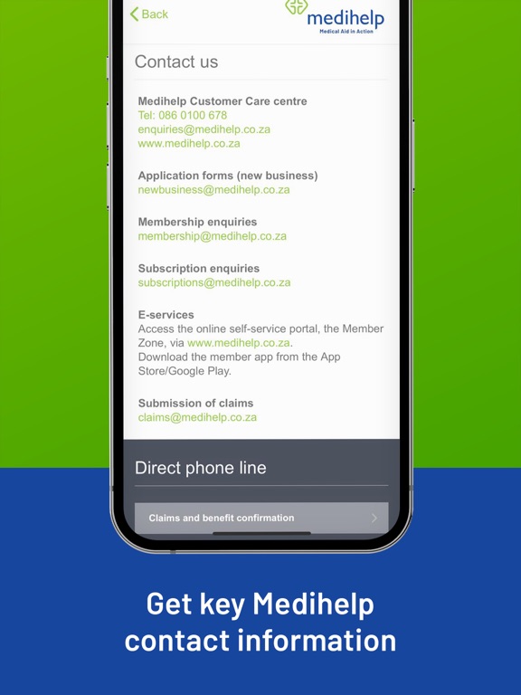 Screenshot #5 pour Medihelp Mobile - Members