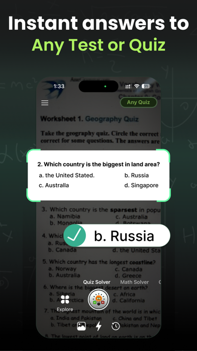 Math Solver: Homework AI Tutor Screenshot