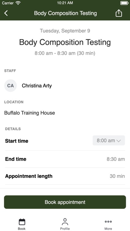 Buffalo Training House