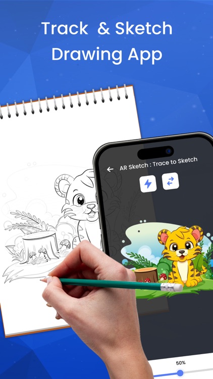 AR Draw : AI Trace to Sketch