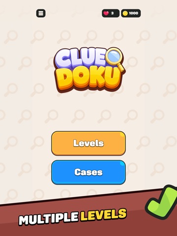 Cluedoku: Logic Grid Puzzles iPad screenshot