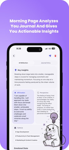 MorningPage: AI Journaling screenshot