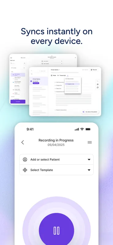 Freed: AI Medical Scribe screenshot 6 of 7