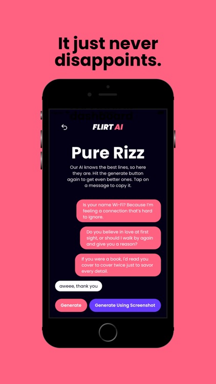 Flirt AI: Rizz Assistant screenshot-5