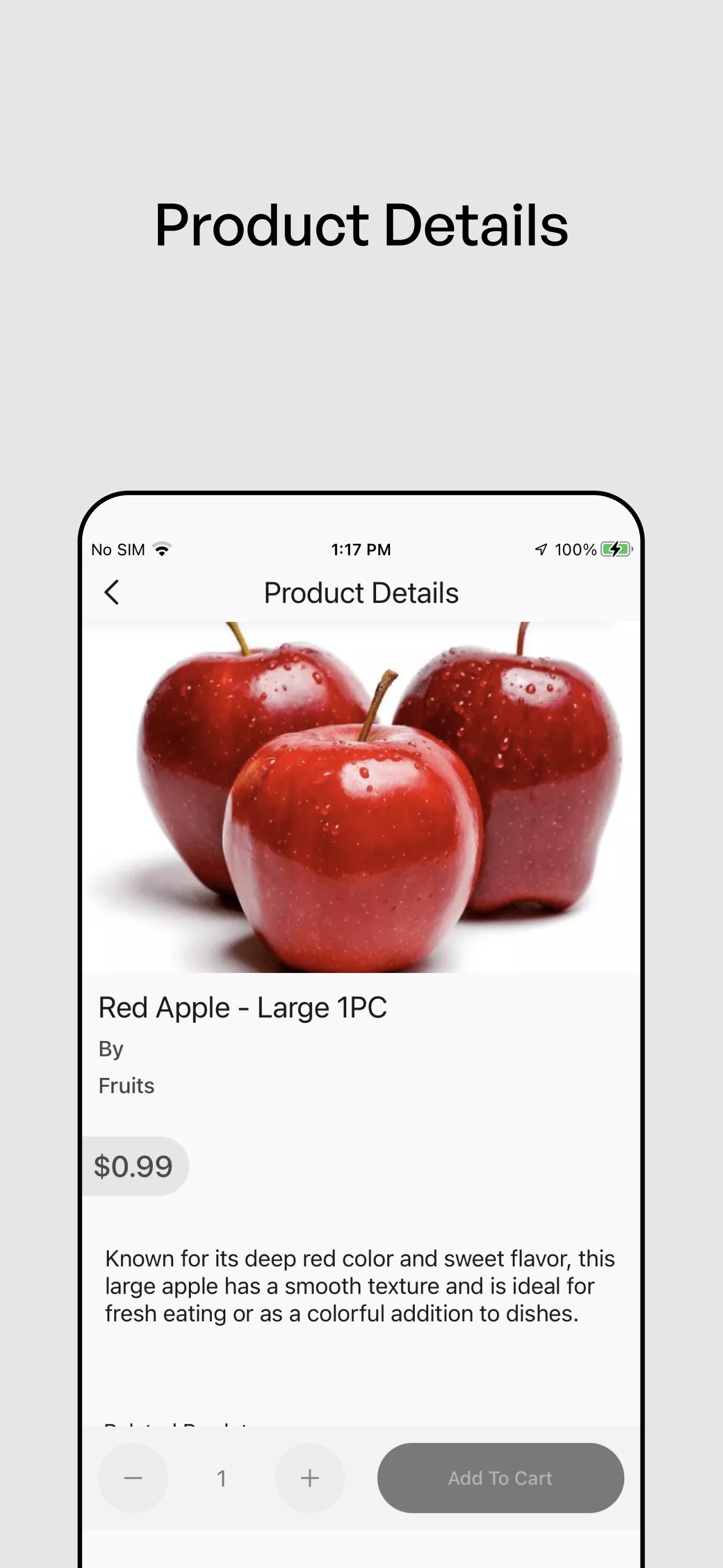 InstaVeg App screenshot 3