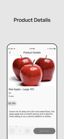 InstaVeg App Screenshot 3 of 3