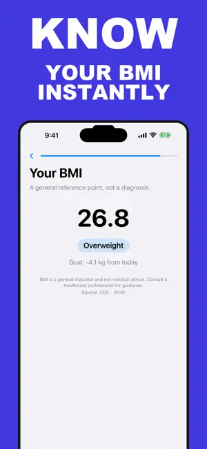 Body Weight Tracker & BMI screenshot 1