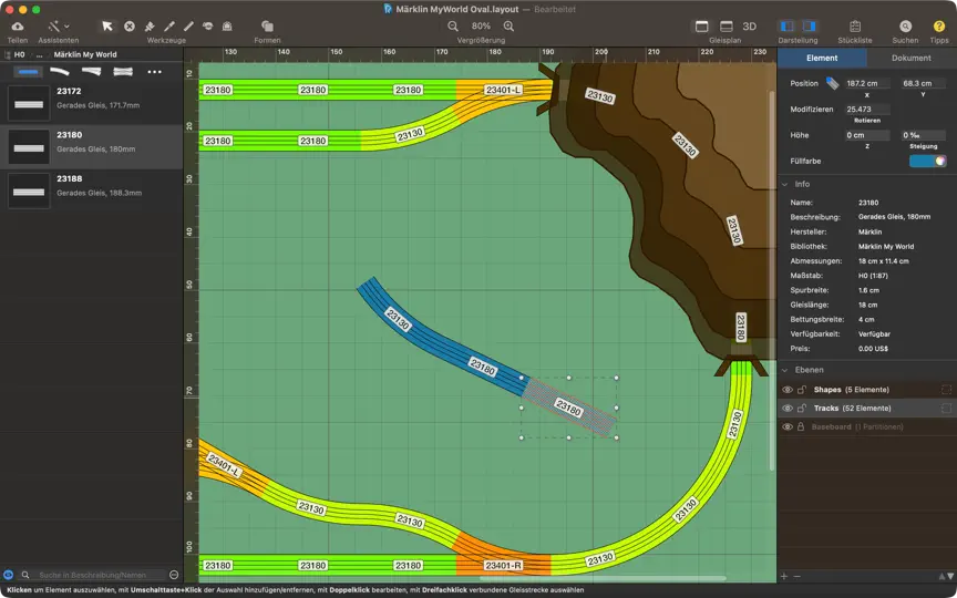 Screenshot von RailModeller Express auf dem iPhone 1