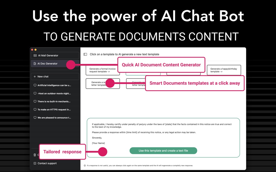 #9. AI Chat Bot - Ask Assistant (macOS) Podle: Neural Techlabs