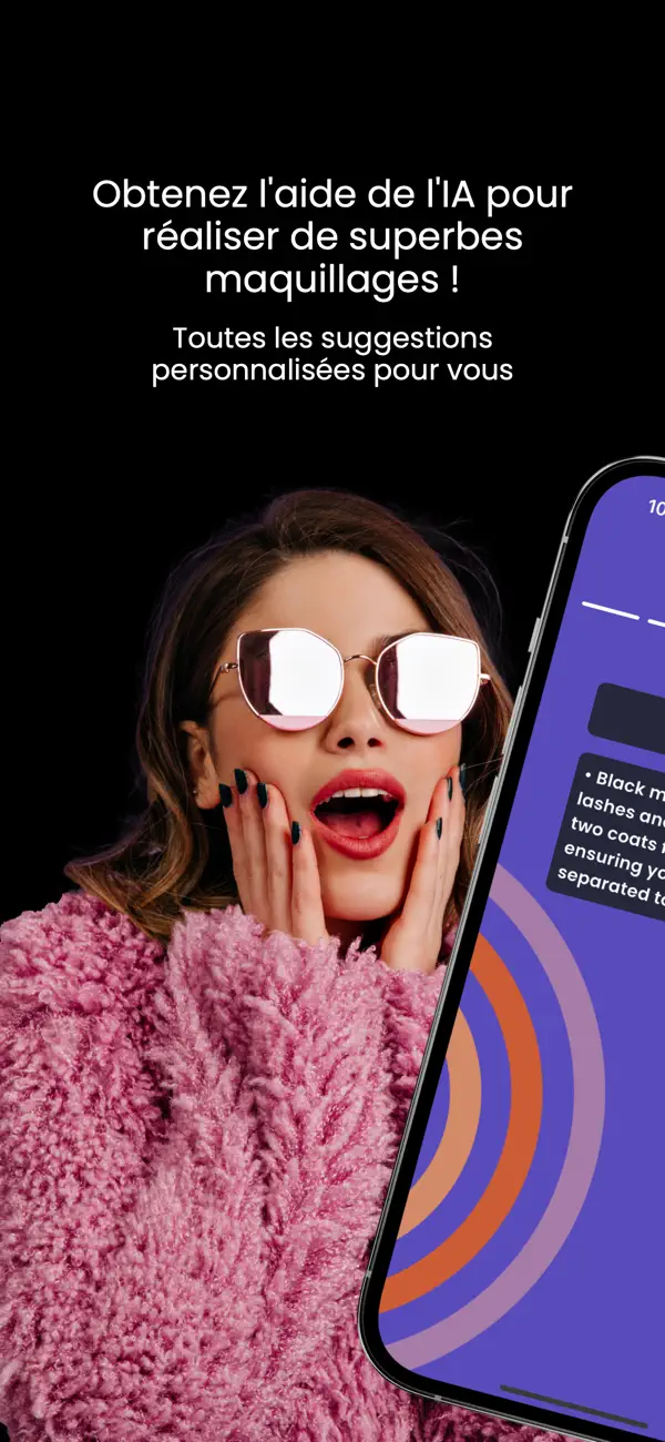 Screenshot #1 pour Assistant Maquillage IA - Maby