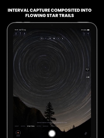 Astrocam: Night Sky Camera iPad screenshot