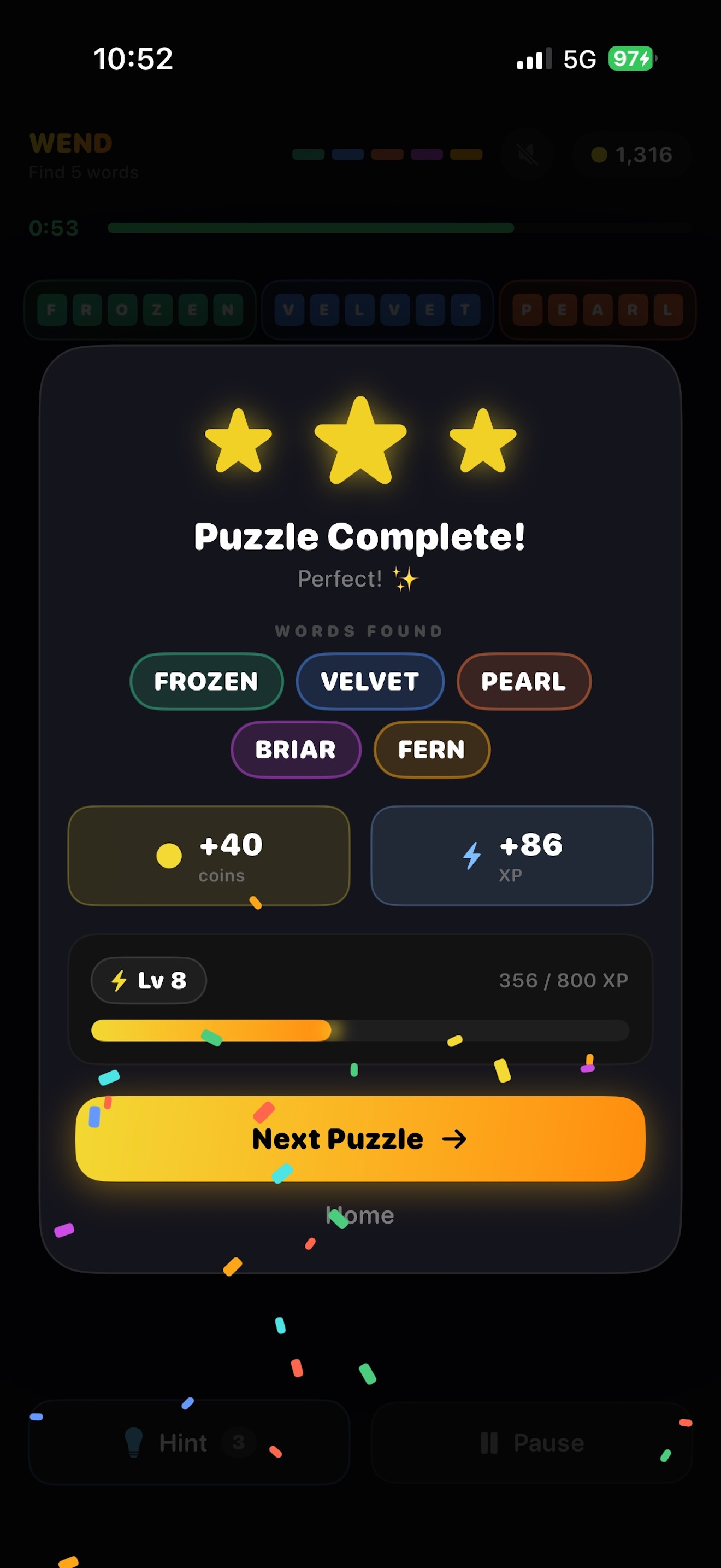 Wend - Word Search Puzzle screenshot 4
