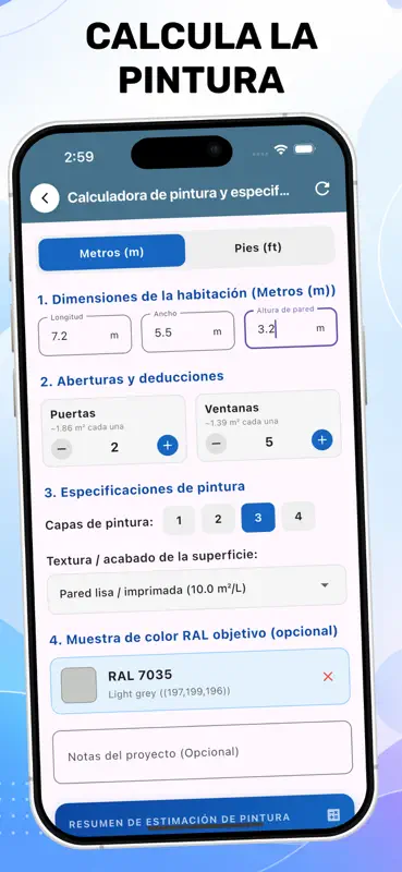 Pintura RAL No. screenshot 3 of 7