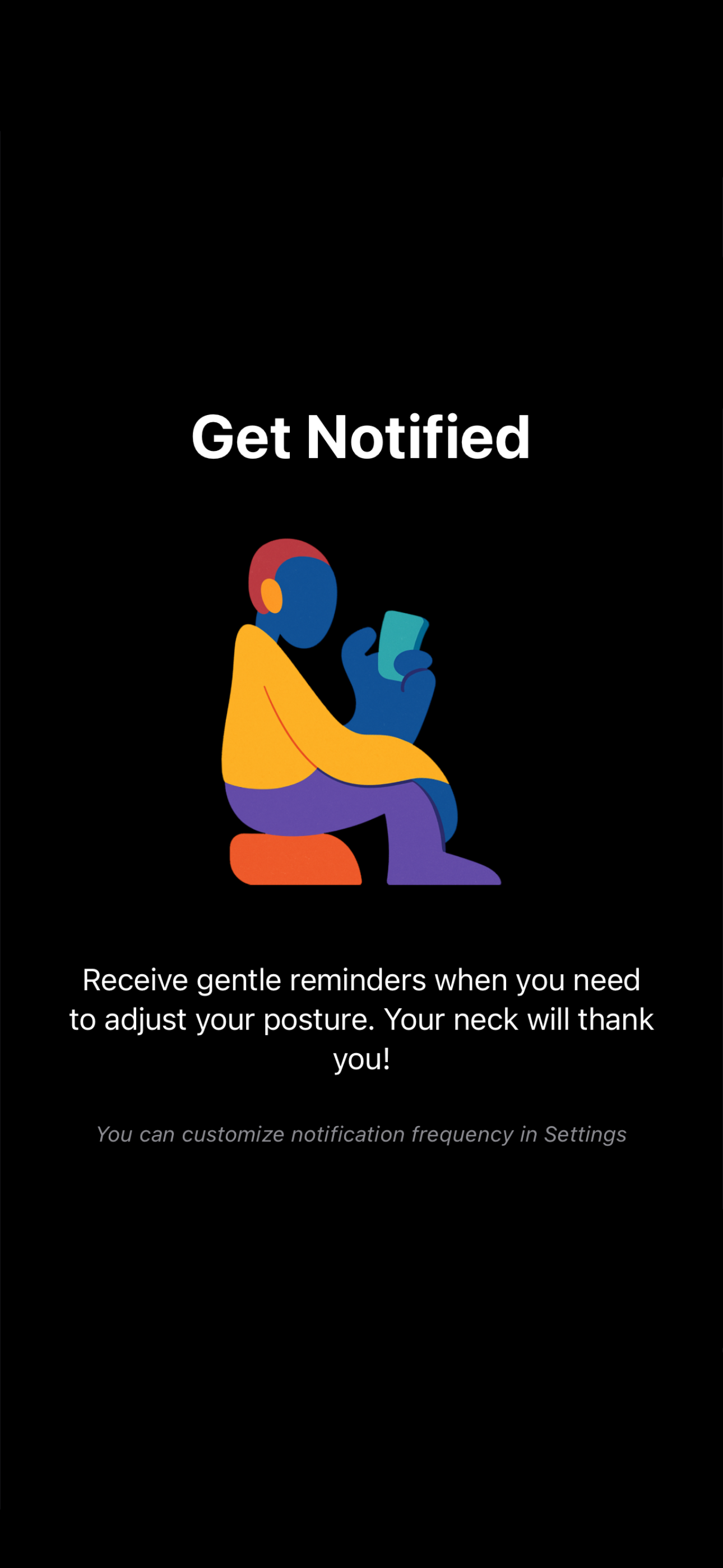 TiltUp: Posture Tracker