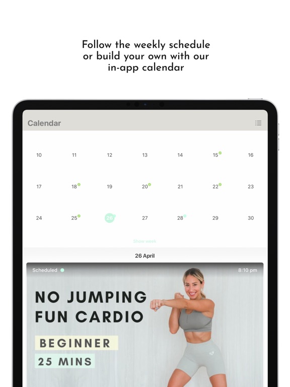 Daily Thrive by Vicky Justiz iPad screenshot 5 - Health & Fitness app