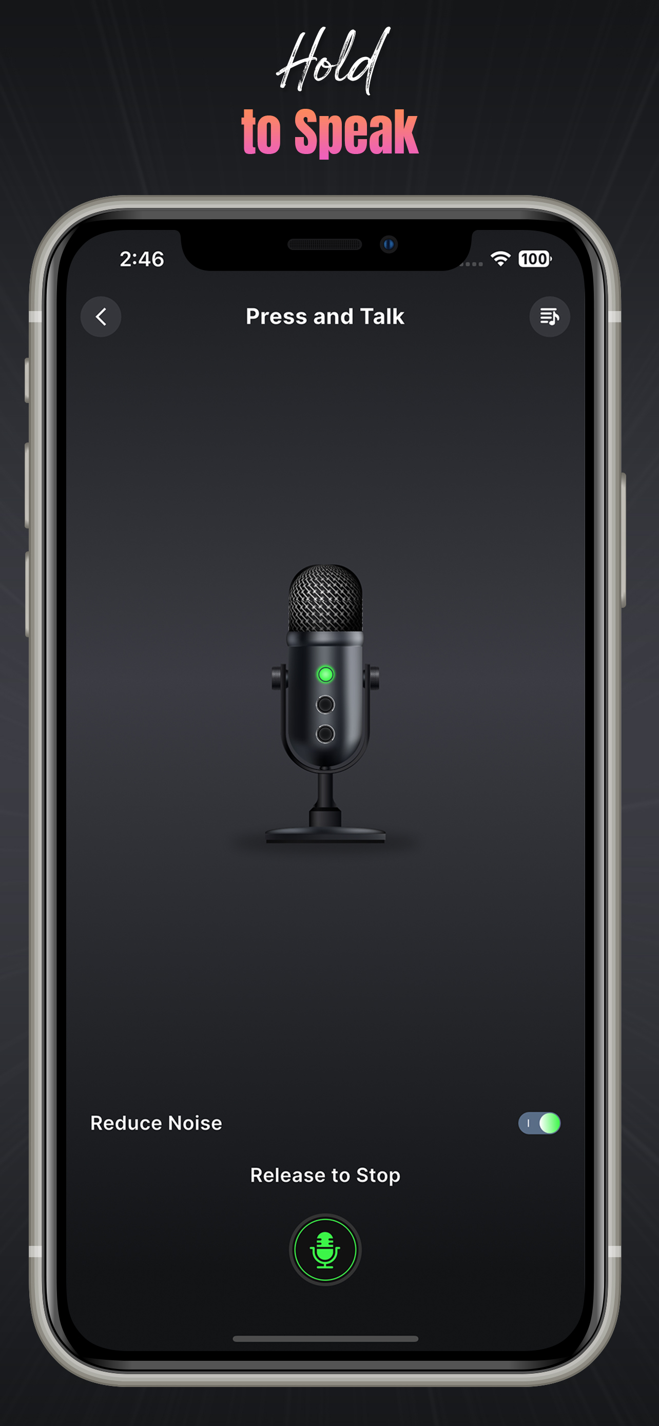 Live Mobile Mic to BT Speaker