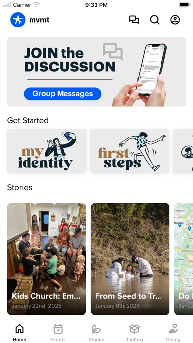 mvmt network iPhone screenshot 1 - Education app