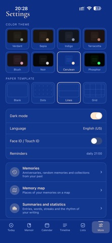 Kartka Journal iPhone screenshot