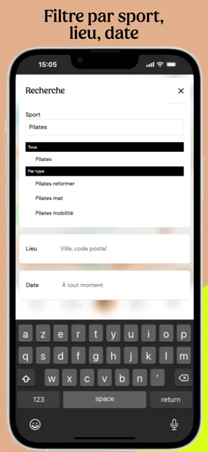 Fitmee : Cours de sport screenshot 2