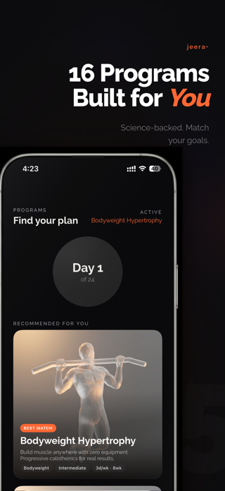 Jeera: Workout Tracker Screenshot 5 of 6