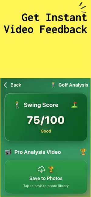 Golf AI : Golf Swing Analyzer screenshot 2