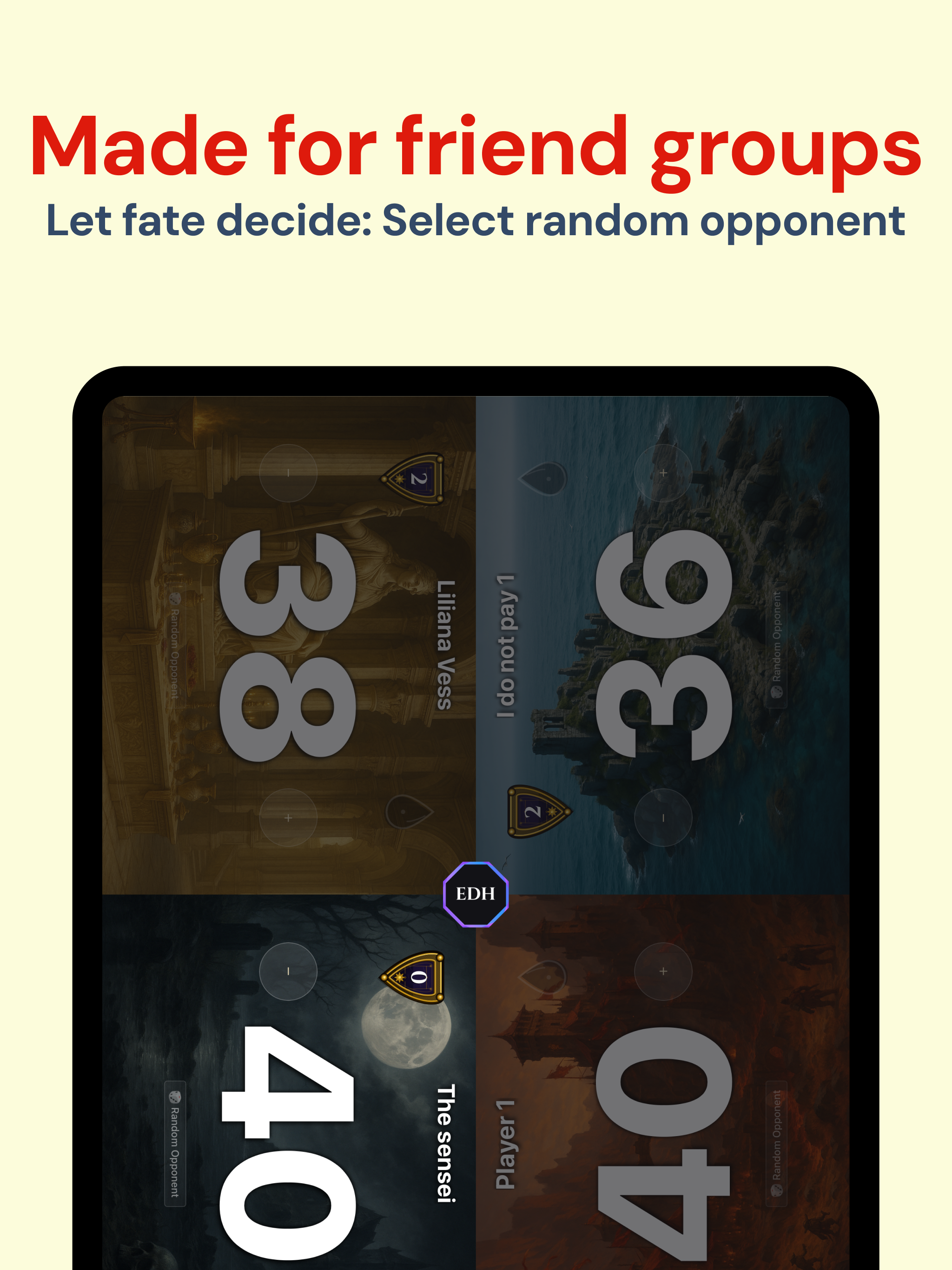 MTG-OS: Commander Life Counter