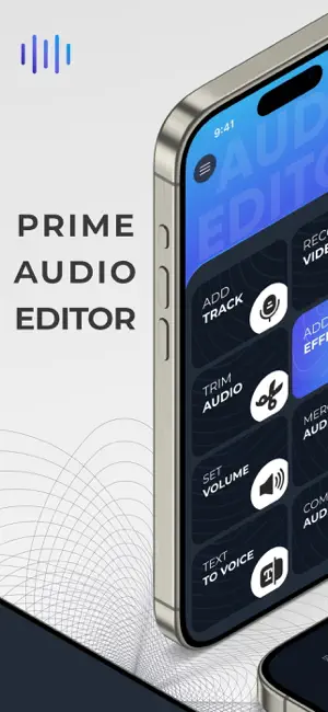 AlBe Sound Lab - Audio Editor iPhone screenshot 1