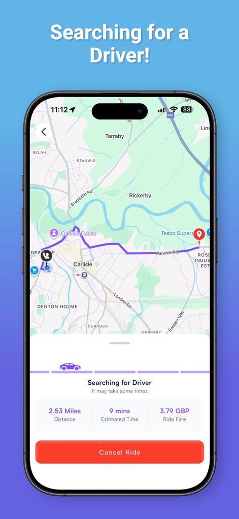 Ovo Ride - Car Sharing - Travel App | MWM