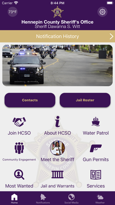 Hennepin Sheriff’s Office MN Screenshot