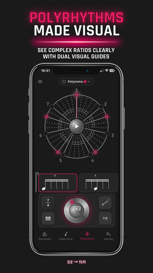 #5. Metronome Lab: Bpm Counter (iOS) di: Levente Asztalos