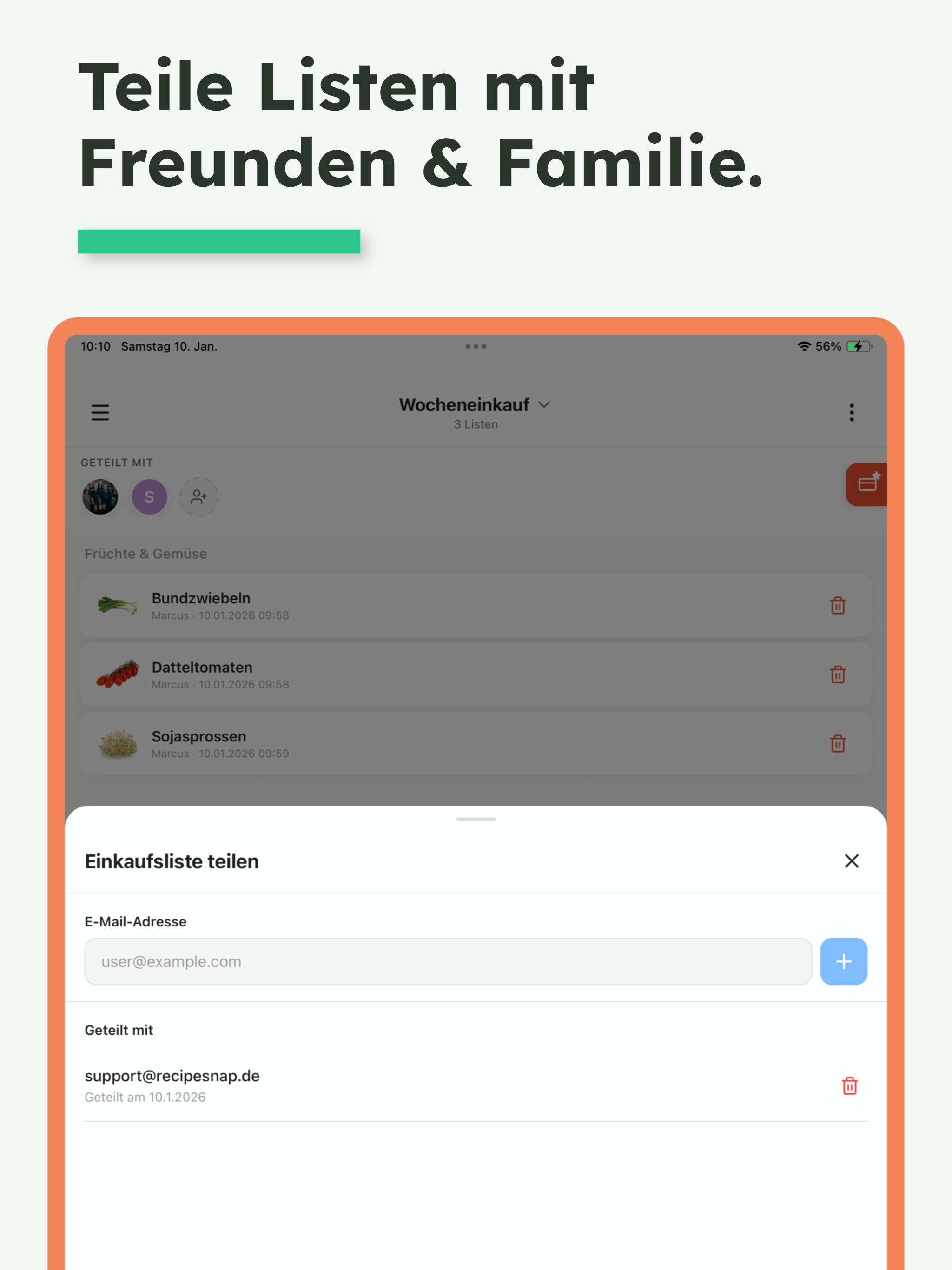 RecipeSnap – Rezepte & Einkauf screenshot 13
