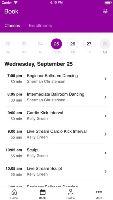 KG Fitness Studio Screenshot