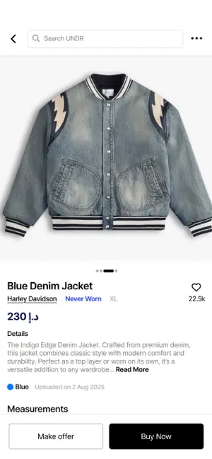 undr - Buy and sell clothes screenshot 2