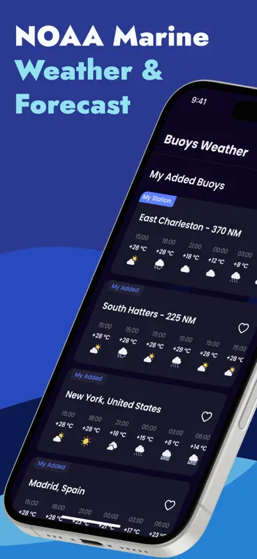 NOAA Marine Weather screenshot 1 of 6